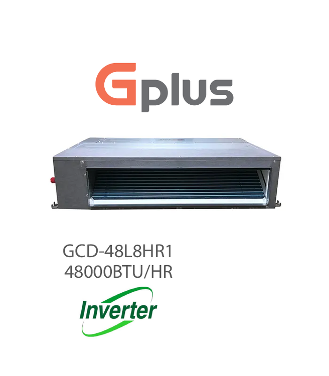 یونیت داخلی داکت اسپلیت 48 هزار سه فاز اینورتر جی پلاس