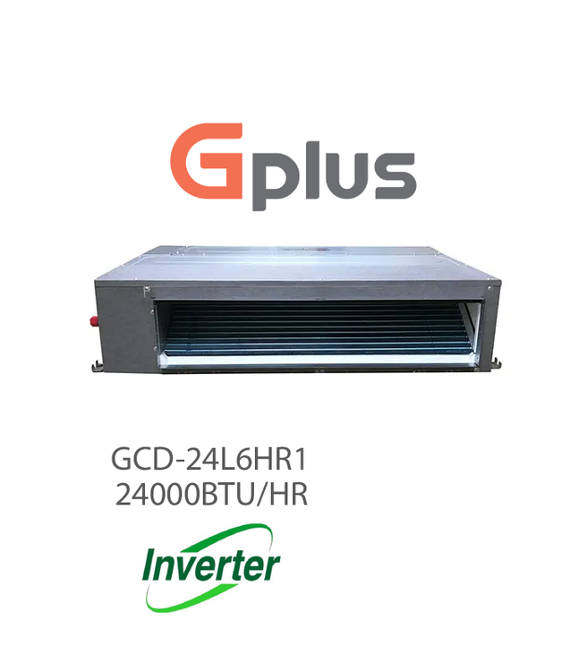 یونیت داخلی داکت اسپلیت 24000 اینورتر جی پلاس