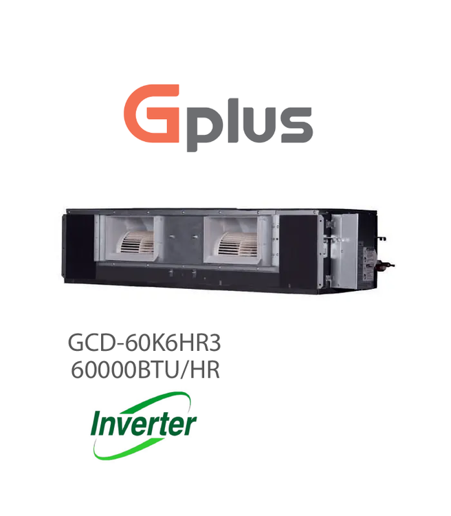 یونیت داخلی داکت اسپلیت اینورتر جی پلاس 60000