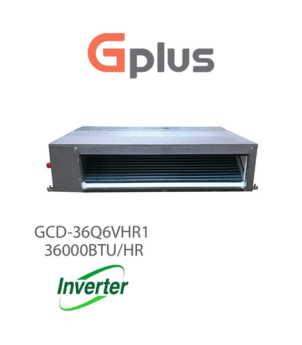 داکت اسپلیت 36000 اینورتر جی پلاس سری Q مدل GCD-36Q6VHR1