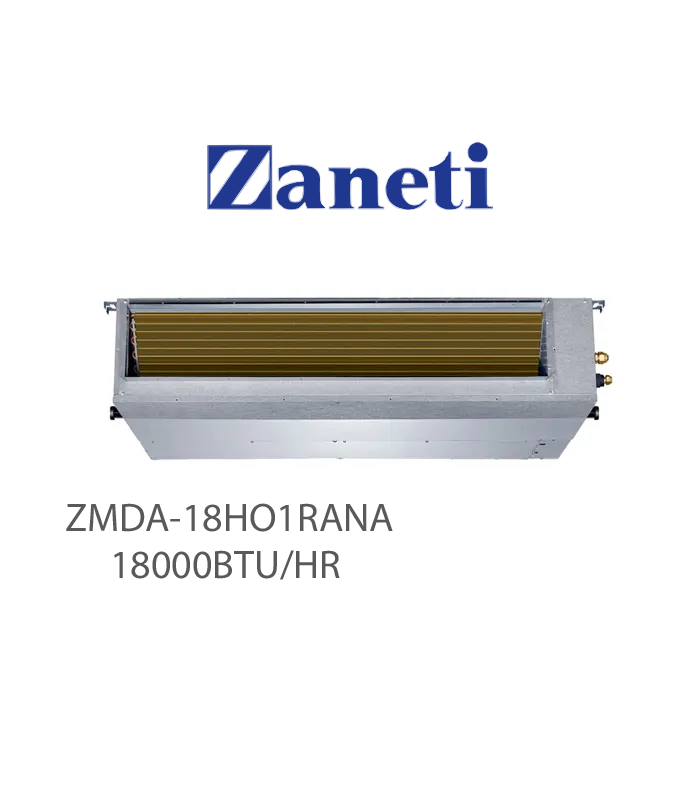 یونیت داخلی داکت اسپلیت 18000 دور ثابت زانتی مدل ZMDA-18HO1RANA