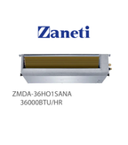 یونیت داخلی داکت اسپلیت 36000 دور ثابت زانتی مدل ZMDA-36HO1SANA