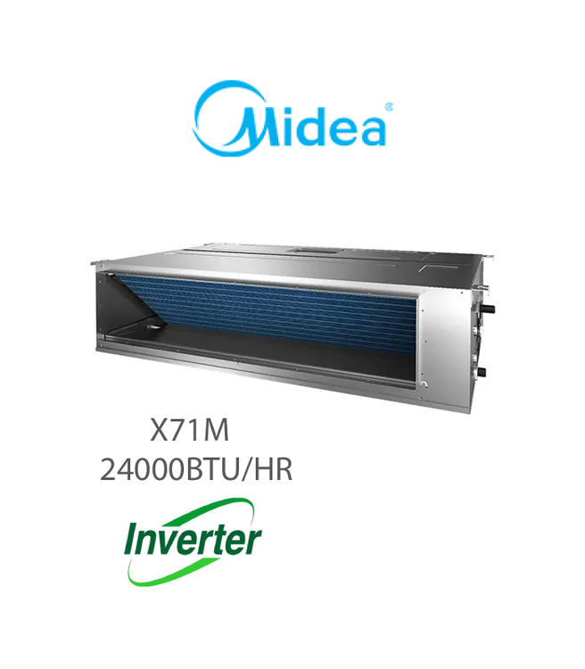 یونیت داخلی داکت اسپلیت 24000 اینورتر مدیا سری X نسل دو مدل X71M